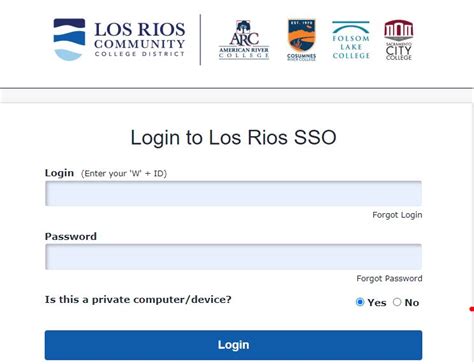 los rios canvas login